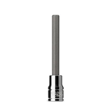 Capri Tools Long 8 mm Hex Bit Socket, 3/8-Inch Drive, Metric