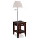Leick Home Laurent End Table, 16", Chocolate Cherry