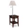 Leick Home Laurent End Table, 16", Chocolate Cherry