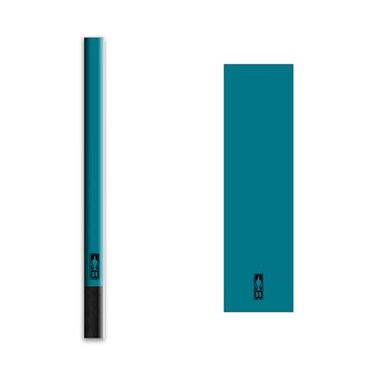 Bohning 4" Solid Arrow Wraps, Small,Teal