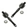 TRQ Front Inner Tie Rod Set 2 Piece