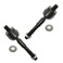 TRQ Front Inner Tie Rod Set 2 Piece