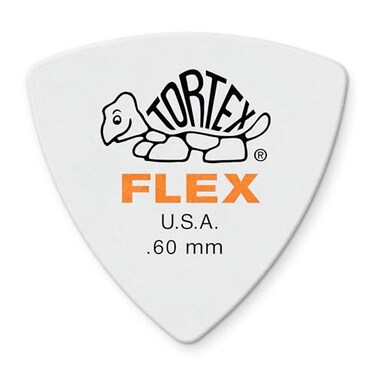 Jim Dunlop TortexFlex„Triangle Pick .60MM - 6 Pack