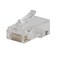Klein Tools VDV826-728 Pass-Thru Modular Data Plug, RJ45 CAT5E, Gold Plated, Pass Through Connectors 10-Pack