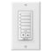 Somfy Decoflex Wirefree RTS Wall Switch, 5 Channel, White ,1810813