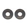 Musiclily Basic Plastic Guitar Rhythm Treble Toggle Switch Plate Black 2Pcs