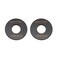 Musiclily Basic Plastic Guitar Rhythm Treble Toggle Switch Plate Black 2Pcs