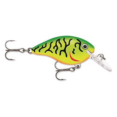 Rapala DTSeries Crankbaits, Firetiger, 2.25" / 10