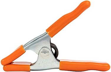 PONY Jorgensen 3201-HT Pony Spring Clamp, 1-Inch, Silver/Orange