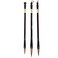 BQLZR Excellent Chinese Caligraphy Drawing Brush Large Small Medium Size Pack of 3