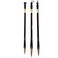 BQLZR Excellent Chinese Caligraphy Drawing Brush Large Small Medium Size Pack of 3