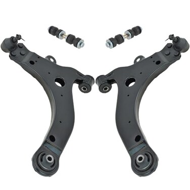 TRQ Suspension Kit Control Arm with Ball Joint Sway Bar Stabilizer Link