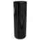 Red Lantern 24" Solid Black Porcelain Umbrella Stand