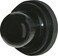 Blue Sea Systems 4137 Push Button Reset Only Circuit Breaker Boot, Black