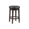 Linon Maya, 24", Black Counter Stool,