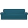 Easy-Going Stretch Couch Covers for Sofa Washable Large Peacock Blue