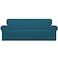 Easy-Going Stretch Couch Covers for Sofa Washable Large Peacock Blue