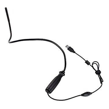Supereyes 7 mm 100X Waterproof USB Borescope Endoscope Flexible Inspection Camera with LED