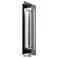Kichler River Path LED Outdoor Wall Sconce Light, Textured Black