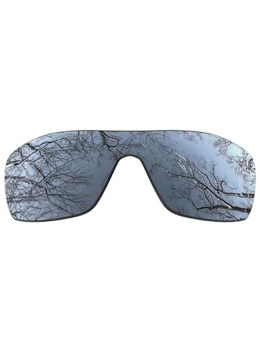 ToughAsNails Replacement Lenses for Oakley Oil Rig Sunglasses - HyperVision Plus Black Chrome - Polarized