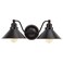 Nuvo Lighting 60/1711 Transitional Two Light Vanity from Bridgeview Collection in Bronze/Dark Finish