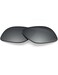 BLAZERBUCK Anti-salt Polarized Replacement Lenses for Oakley Catalyst OO9272 - Silver Chrome