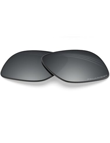 BLAZERBUCK Anti-salt Polarized Replacement Lenses for Oakley Catalyst OO9272 - Silver Chrome