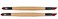 Creative HobbiesPaint Eraser Squeegee, Precision Paint Eraser Stick Tool, Moist Clay Shaper, Pack of 2