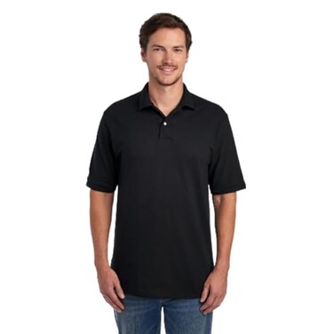 Jerzees Men's SpotShield Stain Resistant Polo Shirts ,ShortLong Sleeve