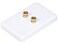 Monoprice 103639 Banana Binding Post Wall Plate for 1 Speaker