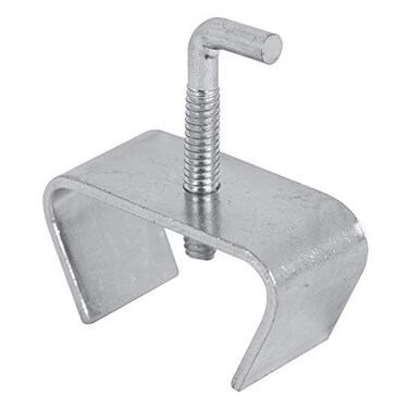 Slide-Co 241948 Bed Frame Rail Clamp, 1-1/4 In. Frame, Steel, Zinc Plated, Large ,2 Pack