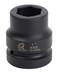 SUNEX Tools 1 in. Drive 1 in. 6-Point Impact Socket, CR-MO Steel, Model 532
