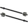TRQ Front Inner Tie Rod Set 2 Piece