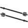 TRQ Front Inner Tie Rod Set 2 Piece