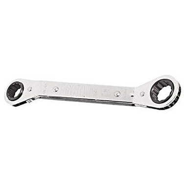 Proto Stanley J1186 Offset Ratcheting Box Wrench 5/8 X 3/4
