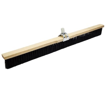 Bon 82-472 Concrete Finish Brush 36" Black Styrene Bristles with Adjustable Handle Socket 3" Trim for Concrete Texturing