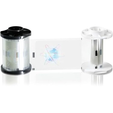 HID Fargo Polyguard 1.0 mil Overlaminate High Secure Orbit design