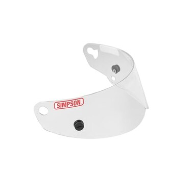 SIMPSON Racing 89400A Super Bandit A Clear Helmet Shield