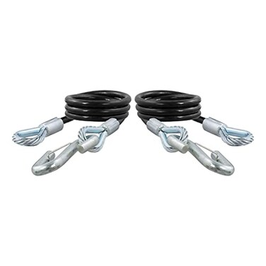 Curt 80176 Safety Cable Assembly with Hooks