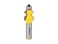 YONICO Corner Bead Router Bits 5/32-Inch Radius 1/2-Inch Shank 13109