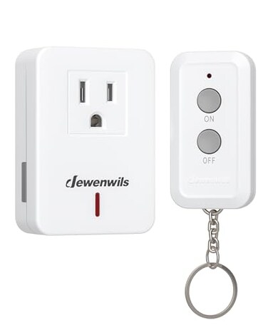 DEWENWILS Indoor Remote Control Outlet, Wireless On Off Power Switch