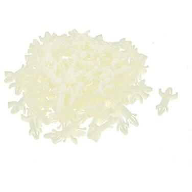 uxcell 100Pcs Nylon Reverse Locking Circuit Boards Support PCB Spacer CS-0813