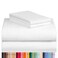 LuxClub Cal King Size Sheets Set, CoolingSoft Deep Pocket Bed Sheets, 4PC