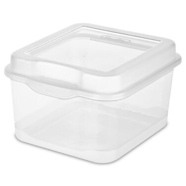 Sterilite 18038612 Small Flip Top Storage Box ,24