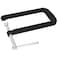 Performance Tool W3982 8 in. Deep Throat Cast Iron C-Clamp