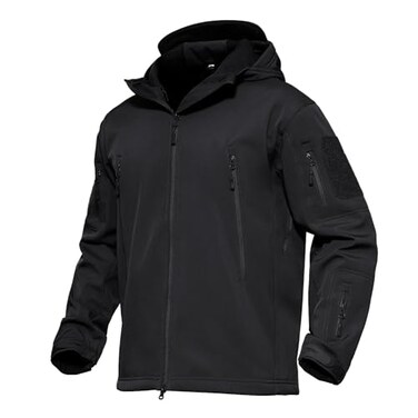 MAGCOMSEN Men's Jackets Tactical Winter Waterproof Softshell Rain Coat