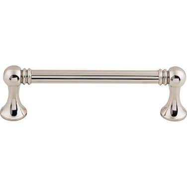 Top Knobs M1260 Edwardian Collection 3-3/4" Grace Pull, Polished Nickel