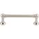 Top Knobs M1260 Edwardian Collection 3-3/4" Grace Pull, Polished Nickel