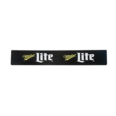 Miller Lite Throwback logo Professional Bar Mat Spill Rail Drip Mat
