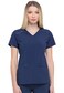 Dickies EDS Essentials Scrub Top for Women Mock Wrap Four-way Stretch XS